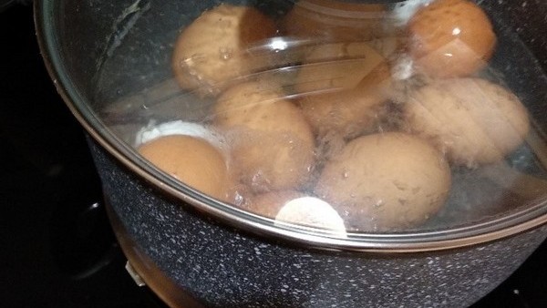 Petrezselymes tojáskrám recept - főzés